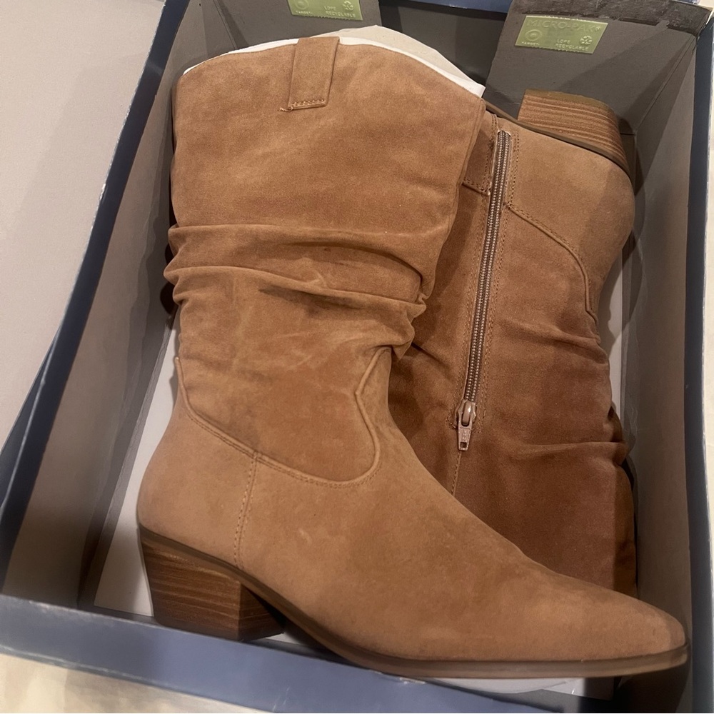 Universal Thread taupe cowboy boots size 9 - wide calf